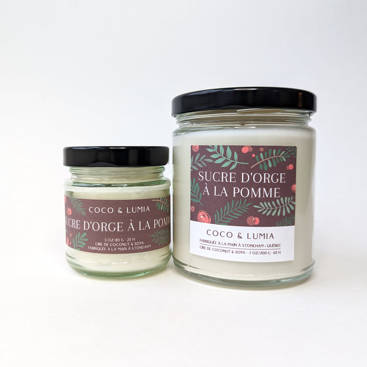 Sucre d’orge à la pomme